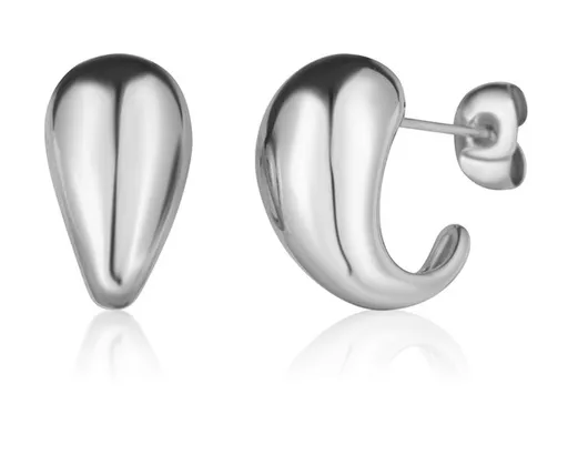 JVD Stylové ocelové náušnice Tear Drop SSSE0155X200000