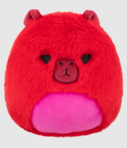SQUISHMALLOWS Fuzzamallows Kapybara - Marcia, 13 cm