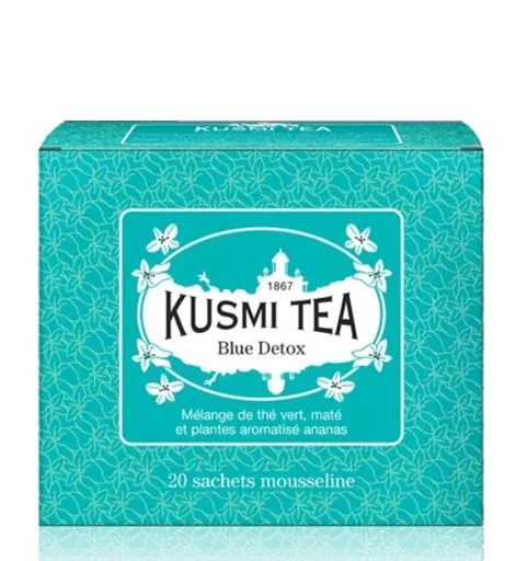 Kusmi Tea Blue Detox 20 mušelínových sáčků 44 g