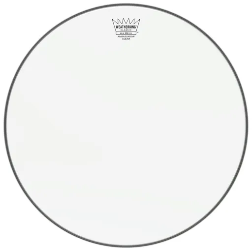 Remo 16" Classic Fit Ambassador Clear
