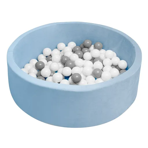 Dětský suchý bazén s míčky New Baby, modrá
