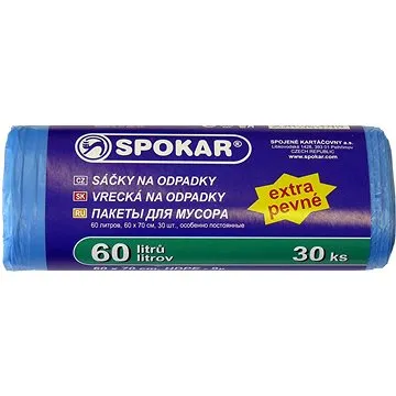 SPOKAR Sáčky na odpadky 60 l, 30 ks (8593534832541)