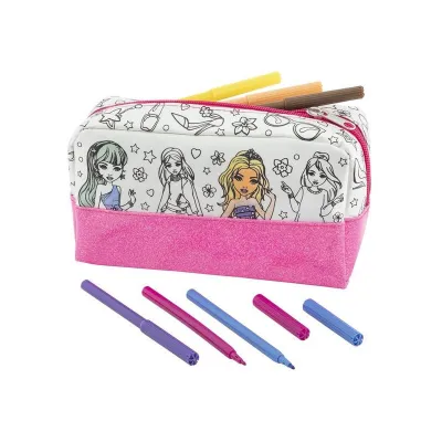 Penál vybarvovací na zip Besties