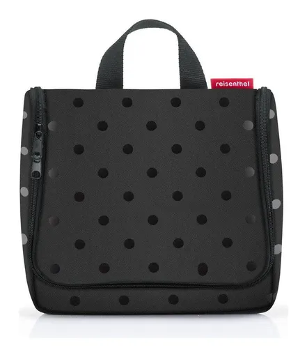 Toaletní taška Reisenthel Toiletbag Glossy dots black