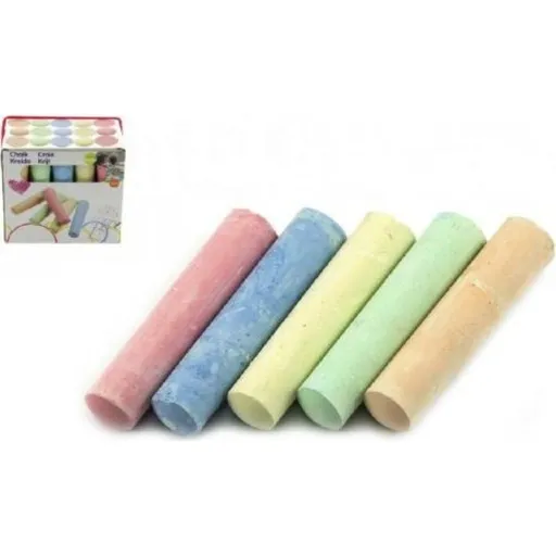 Teddies Křídy barevné chodníkové 15ks 0362