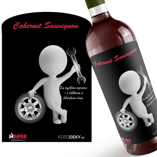 Víno Oprava – automechanik (Druh Vína: Červené víno)