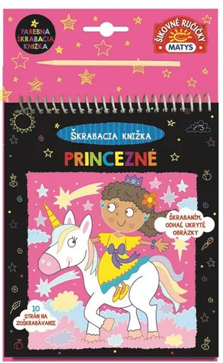 Škrabacia knižka: Princezné