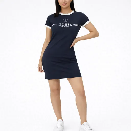Guess mila ss short dress xl
