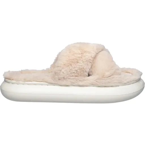 AQUOS WARMY Dámské pantofle, béžová, velikost