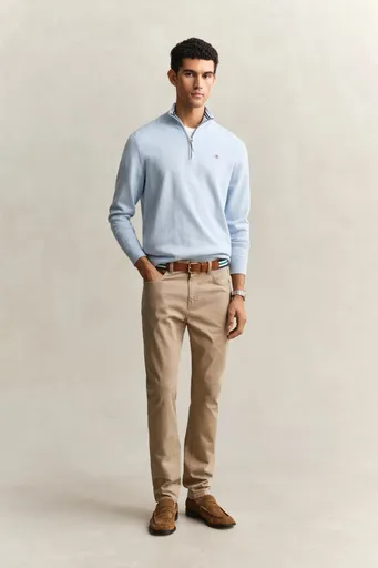 DŽÍNY GANT SLIM DESERT JEANS DARK KHAKI