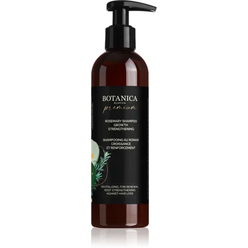 Soaphoria Botanica Slavica Rosemary Shampoo intenzivní šampon pro růst vlasů a posílení od kořínků 250 ml