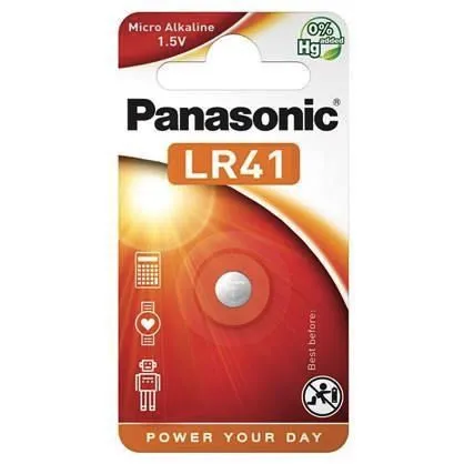 PANASONIC Alkalická MIKRO baterie LR-41EL/1B 1, 5V (Blistr 1ks)
