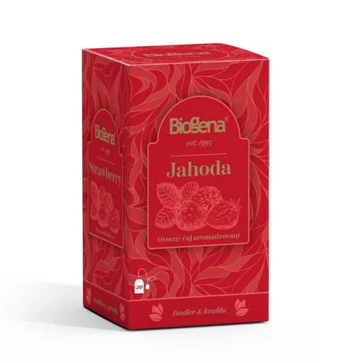 Biogena Traditional Jahoda porcovaný ovocný čaj 20x2 g