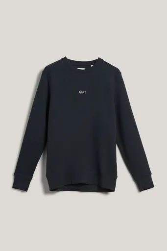 MIKINA GANT SMALL GRAPHIC C-NECK BLACK