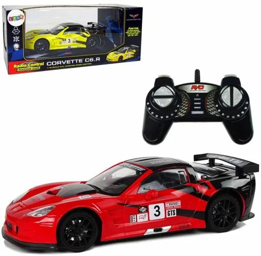 RC auto Corvette C6.R 1:18 – 2,4 GHz se světly