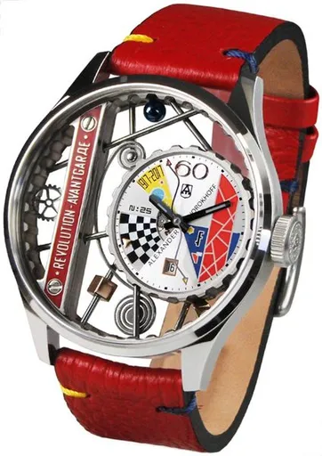 Alexander Shorokhoff Revolution AVG AS.REV-AVG - Červený kožený řemínek