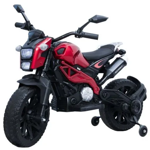 BLUETOUCH MOTORBIKE Dětská elektrická motorka, černá, velikost