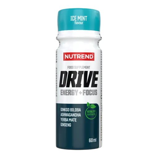 Nutrend Drive Energy+Focus 60 ml ice mint