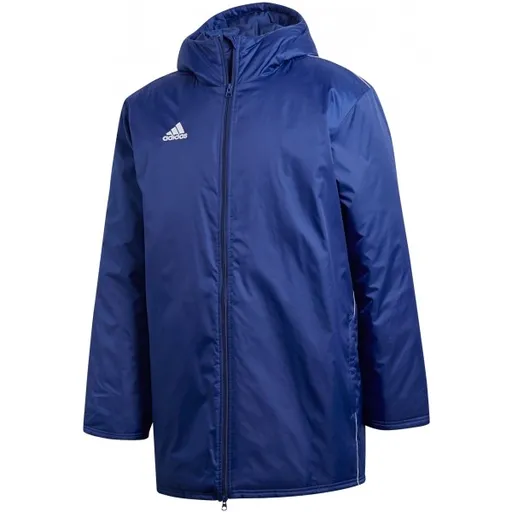 adidas CORE 18 JACKET Pánská sportovní bunda, modrá, velikost