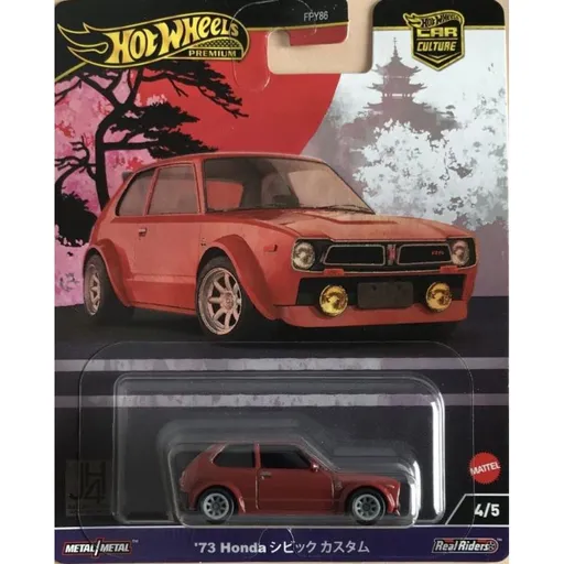 Mattel Hot Wheels prémiové auto – velikáni 73 Honda Civic Custom