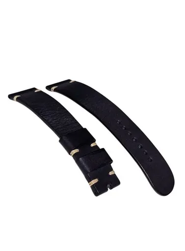 Kožený řemínek XL pro H02 - černý/bez spony