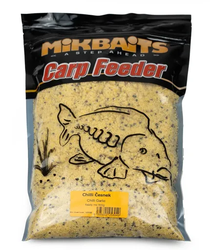 Mikbaits vlhčený ready mix 900 g - chilli česnek