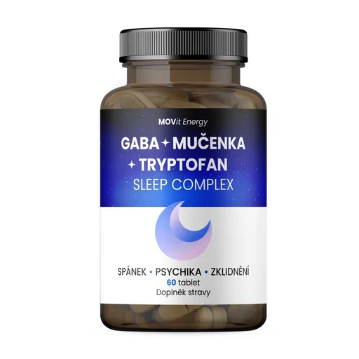 MOVit Energy Sleep Complex GABA + Tryptofan + Mučenka 60 tablet