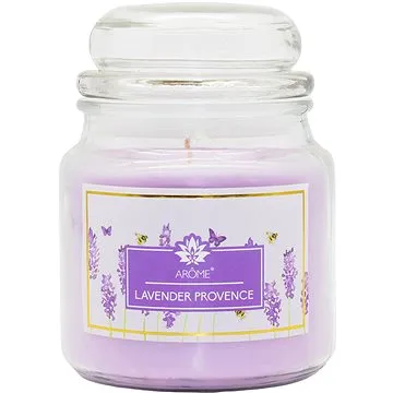 Arôme Svíčka 424 g ve skle levandule (8595556456552)