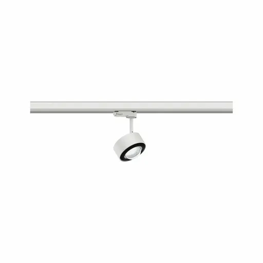 PAULMANN ProRail3 LED lištový spot Aldan 800lm 8,2W 4000K 230V bílá/černá