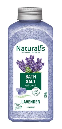 Naturalis Sůl do koupele Levandule 1000 g