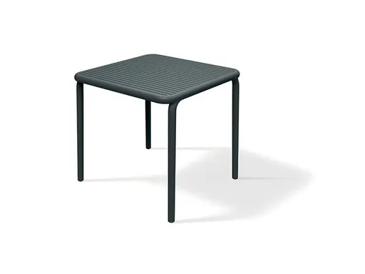 Stůl zahradní BRENE 795x795x755mm - uhelná