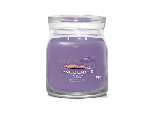 Yankee Candle Aromatická svíčka Signature sklo střední Stargazing 368 g