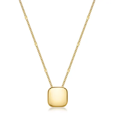 Brosway Minimalistický pozlacený náhrdelník pro ženy Muse BUE02