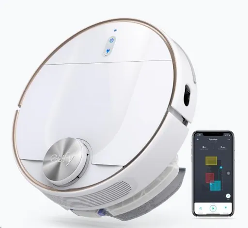 Anker Eufy RoboVac L70C robotický vysavač, 2v1 - vysávání + mop, laserová navigace, WI-FI, výdrž baterie až 150 minut