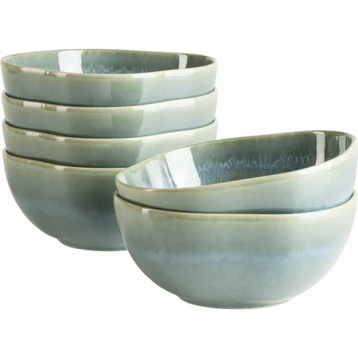 Mäser Sada misek Cordelia Atacama Green Textura 16 cm, 6 ks