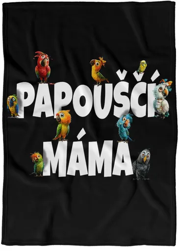 Deka Papouščí máma (Podšití beránkem: NE)