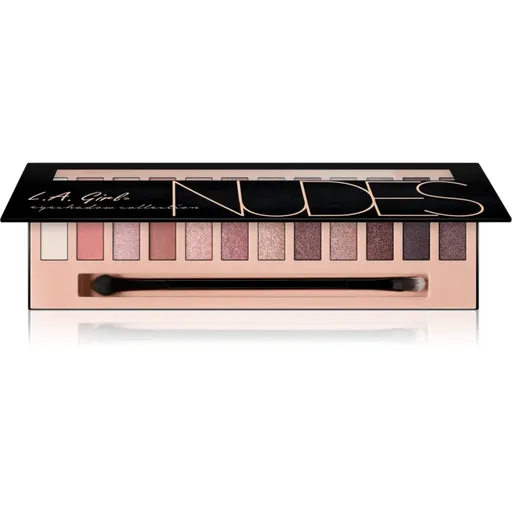 L.A. Girl Cosmetics Beauty Brick Collection paleta očních stínů odstín Nudes 12 g