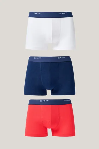 SPODNÍ PRÁDLO GANT CORE TRUNK 3-PACK MULTICOLOR