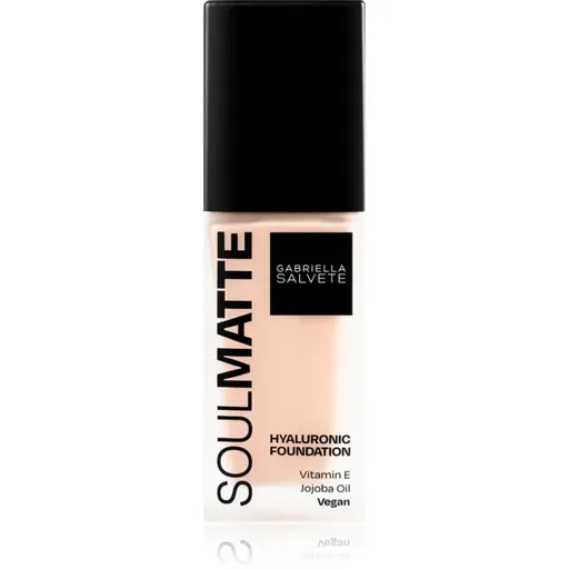 Gabriella Salvete SoulMatte Hyaluronic Foundation dlouhotrvající make-up s matným efektem odstín 01C Porcelain Cold 30 ml