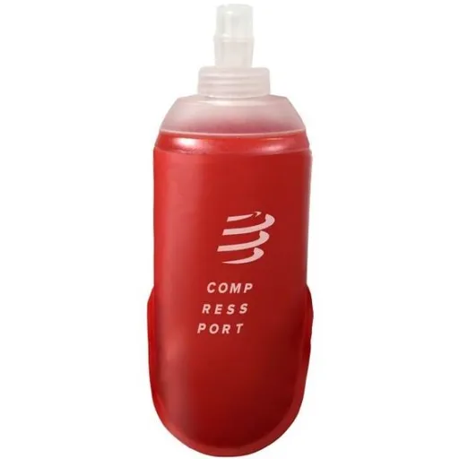 Compressport ERGOFLASK 300 ML Měkká sportovní lahev, červená, velikost 300 ML