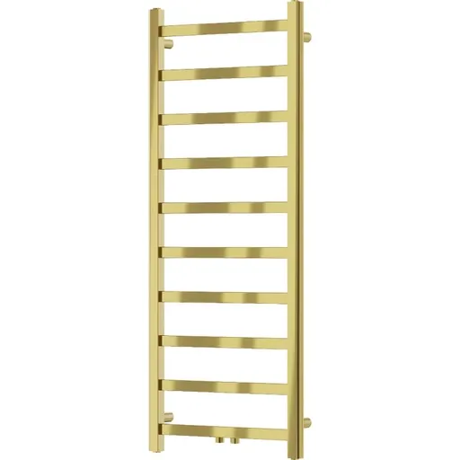 MEXEN Bolt otopný žebřík/radiátor 1200 x 500 mm, 251 W, zlatá W126-1200-500-00-50