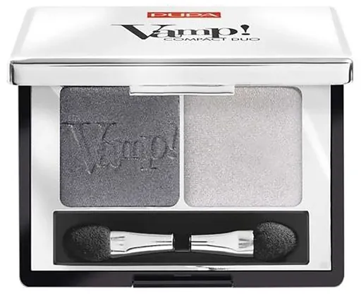 PUPA Milano Oční stíny Vamp! (Compact Duo Eyeshadow) 2,2 g 009 Silver Stone
