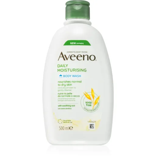 Aveeno Daily Moisturising Body Wash intenzivně vyživující sprchový krém 500 ml