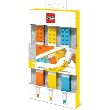 LEGO Zvýrazňovače 3 ks (4895028516857)