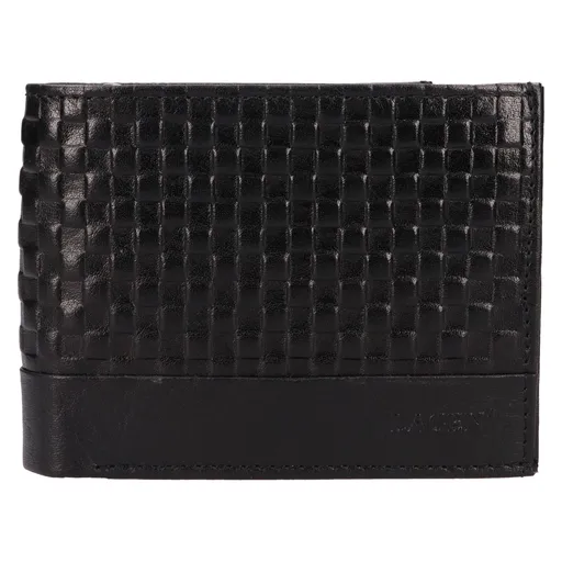 Pánská kožená peněženka Lagen Silmao - černá