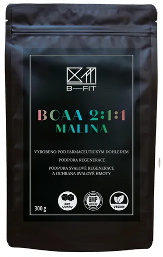 B-Fit Club BCAA 2:1:1 Malina 300 g