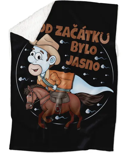 Deka Koňařská spermie – muž (Podšití beránkem: ANO)