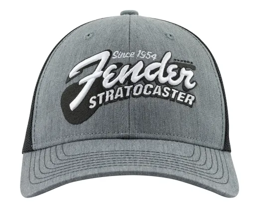 Fender Stratocaster Guitar Hat Heather Gray