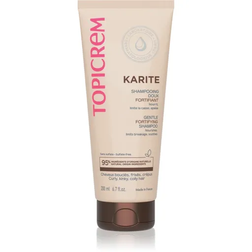 Topicrem KARITÉ Gentle Fortifying Shampoo posilující šampon pro oslabené vlasy 200 ml