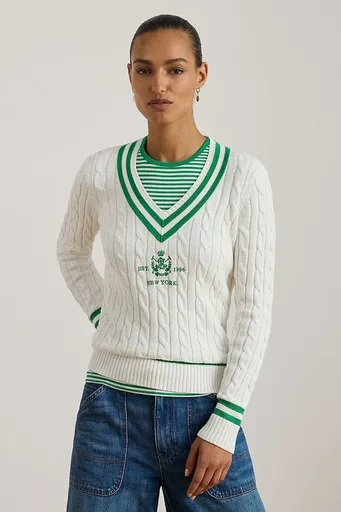 Bavlněný svetr Lauren Ralph Lauren